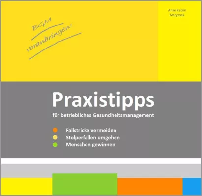 Bild: Praxistipps für betriebliches Gesundheitsmanagement