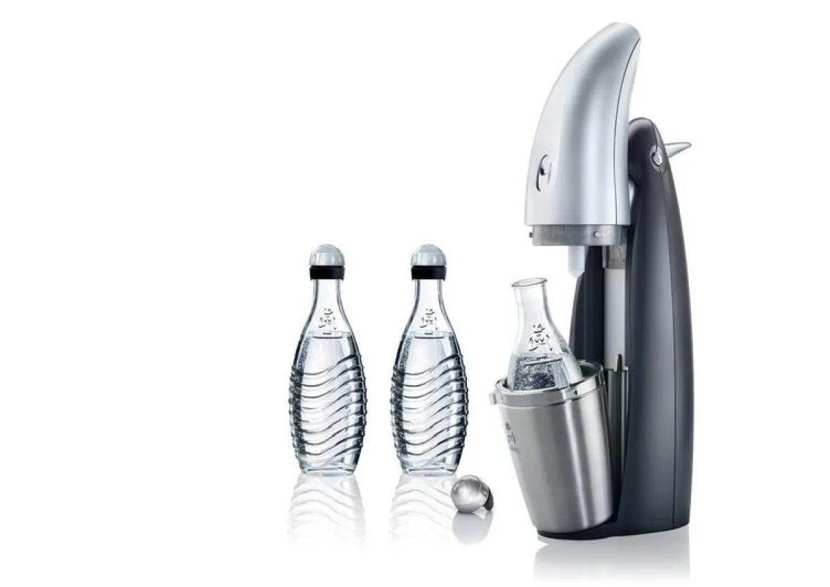 Schöner Sprudeln mit dem \