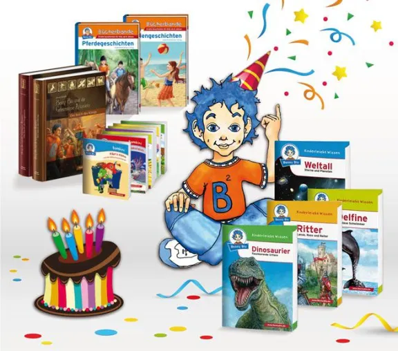 Happy Birthday, Benny Blu Bild: Happy Birthday, Benny Blu