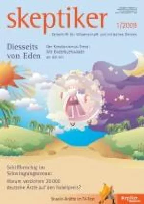 Bild: Skeptiker 1/2009 erschienen - Kreationismus, Hufelandgesellschaft, Maya-Kalender 2012 und Shaolin-Kung-Fu