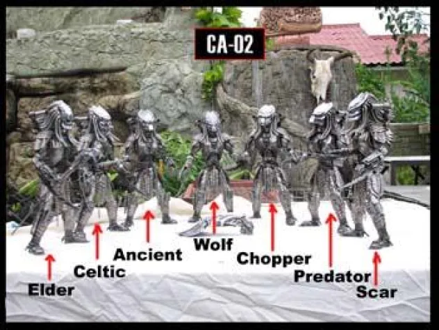 Bild: Metall Film Figuren von metalwonder.com