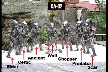 Bild: Metall Film Figuren von metalwonder.com