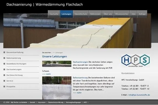 Bild: HPS stellt seine überarbeitete Website vor