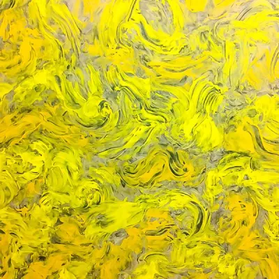 Bild: Finissage zur Ausstellung „Sedimente“ von Bernd Wolf