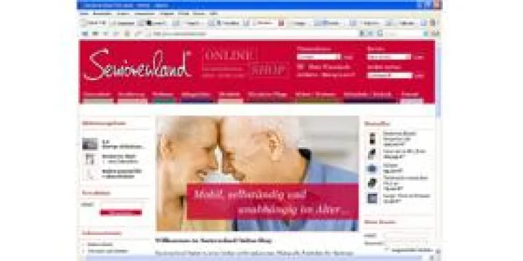 Logische Konsequenz auf den demografischen Wandel: Der E-Shop seniorenland.com ist auf Senioren abgestimmt Bild: Logische Konsequenz auf den demografischen Wandel: Der E-Shop seniorenland.com ist auf Senioren abgestimmt