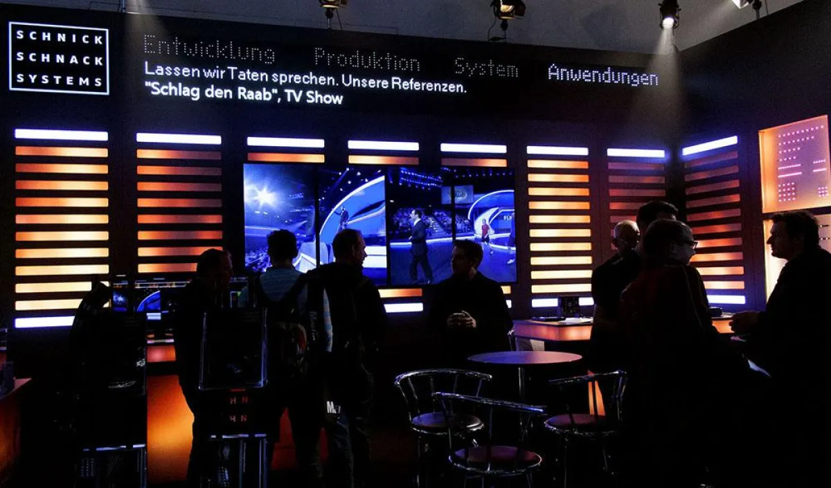 Messestand von Schnick-Schnack-Systems auf der Prolight + Sound 2013