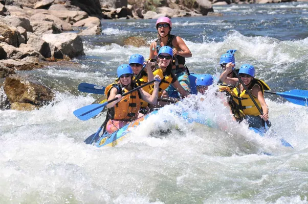 Bild: Vollmond-Rafting in Colorado