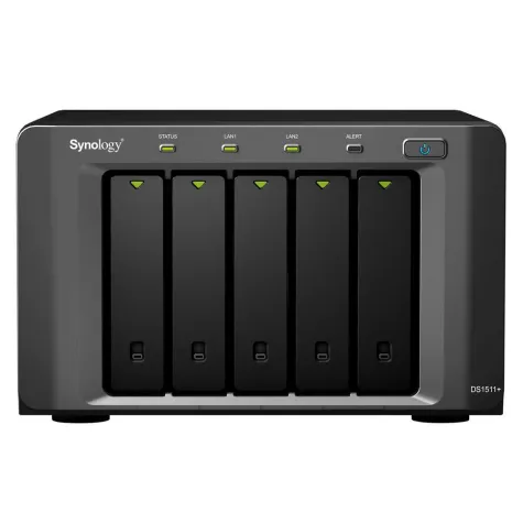 Bild: DS1511+ - Platzwunder von Synology