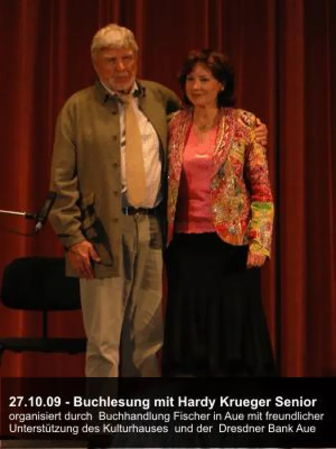 Hardy und Anita Krüger im Kulturhaus Aue