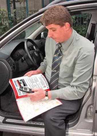 Bild: SMS-Tankstellenservice für Autogas-Fahrer - Adresse und Wegbeschreibung per Handy