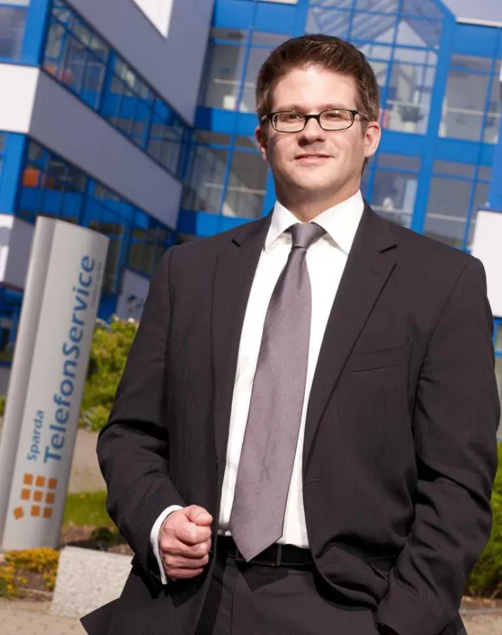 Niclas Bychowski, Geschäftsführer Sparda TelefonService GmbH & Co.KG