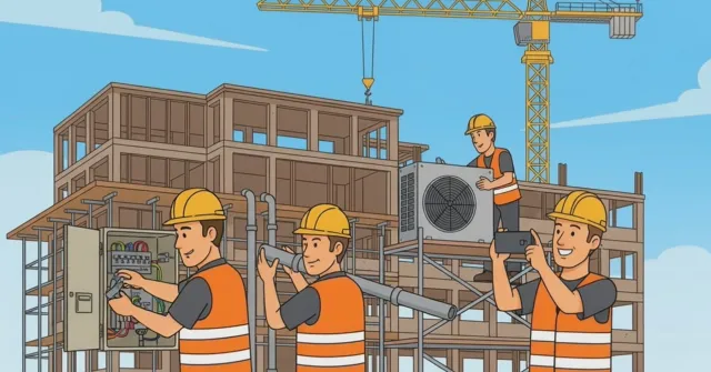 Bild: Fachkräftemangel am Bau: Ungarische Montageteams arbeiten mit täglicher Foto-Dokumentation