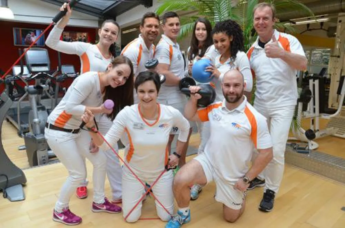 Das Team des fit & funny in Stuttgart. Foto: fit & funny