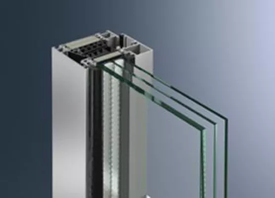 Bild: Aluminiumfenster mit Wärmedämmung bei anspruchsvollem Design