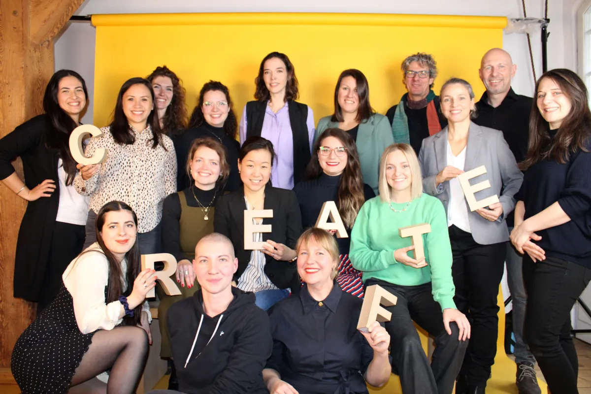 Die Gründerinnen von CreateF x Gründerplattform - The Female Founders Show, Staffel 2 (© Bold & Salty GmbH // Maren Heyn, Wencke Nottmeyer)