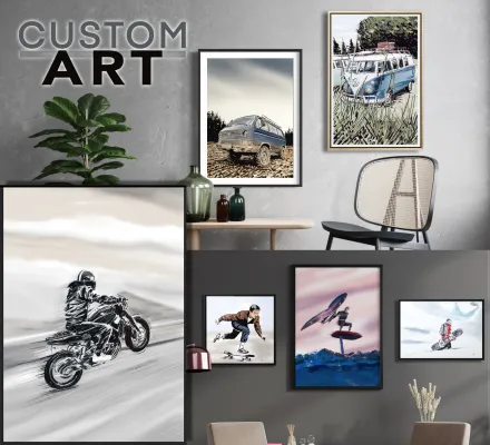 Bild: Custom Illustration und Custom Art