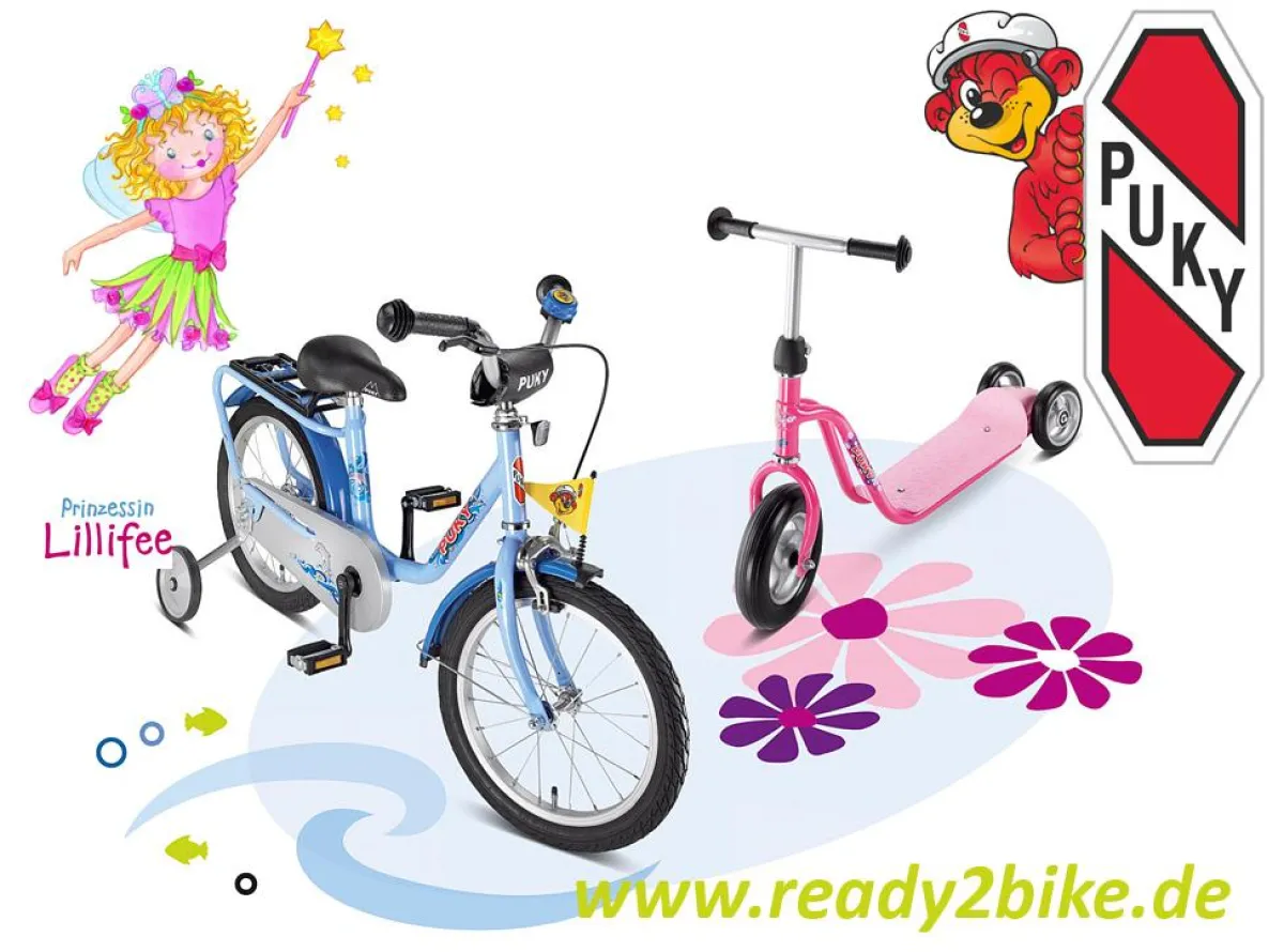 ready2bike - Puky Kinderräder, Laufräder, Dreiräder