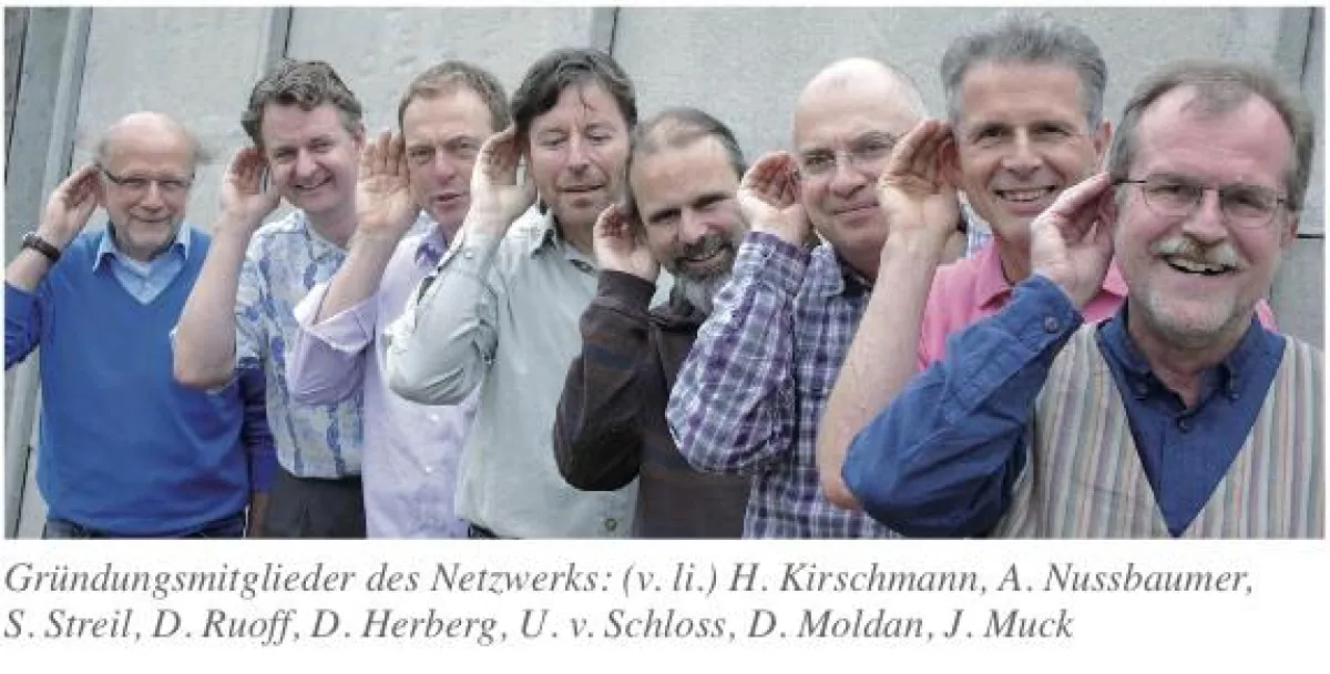 Gründungsmitglieder des Schallnetzwerks