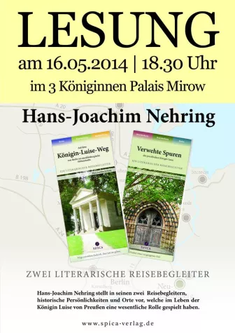 Bild: Hans J. Nehring liest am 16. Mai 18:30 in Mirow