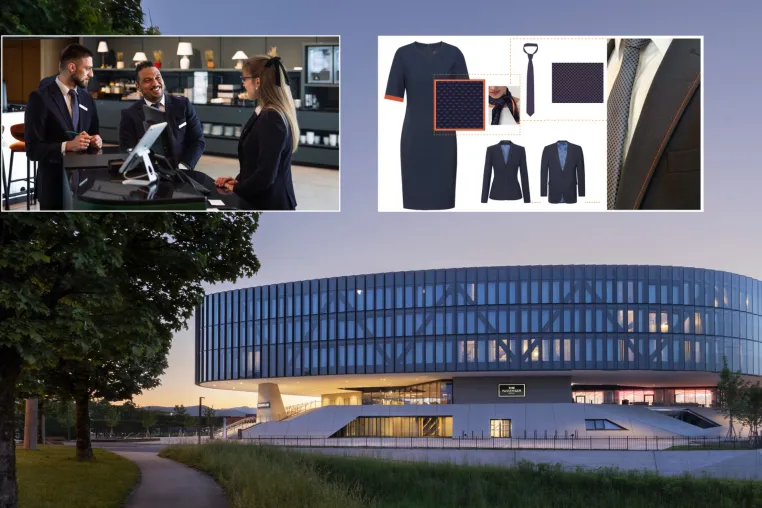 The Passenger Hotel Salzburg setzt auf außergewöhnliche Hoteluniformen von acp collection München Bild: The Passenger Hotel Salzburg setzt auf außergewöhnliche Hoteluniformen von acp collection München