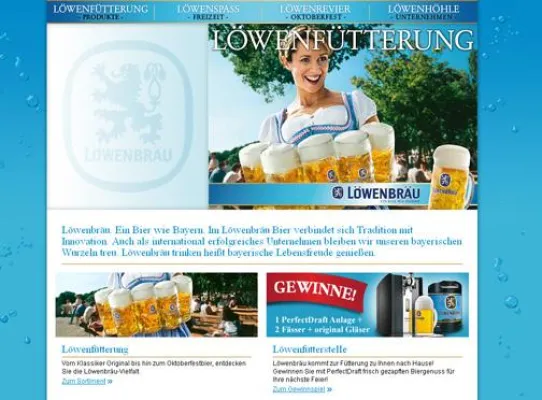 Bild: coma ag schafft neue Internetpräsenz für Löwenbräu
