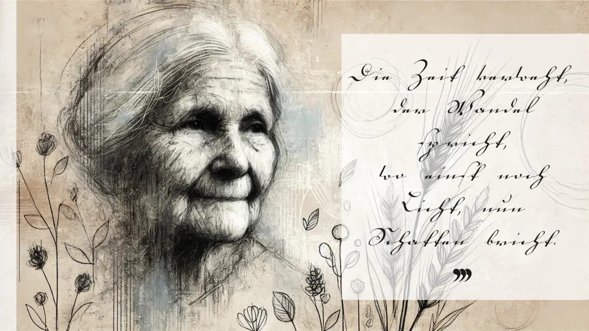 Die Zeit verweht, der Wandel spricht, wo einst noch Licht, nun Schatten bricht. (© Anselm Bonies (dreifisch))