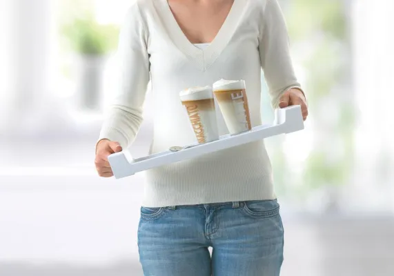 Bild: Tabletts mit Anti-Rutsch-Effekt