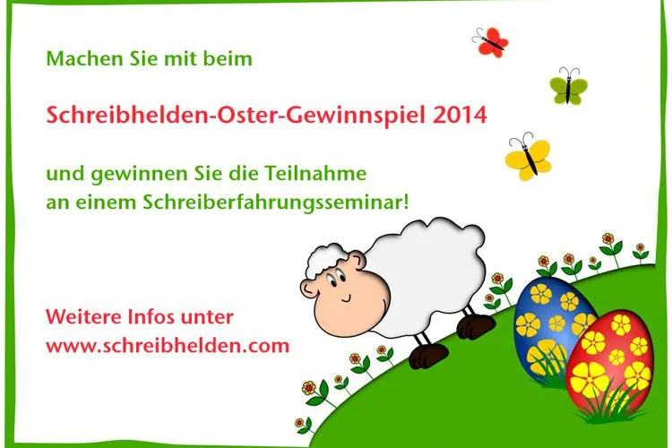 Bild: Oster-Gewinnspiel: Teilnahme an Online-Schreibseminar