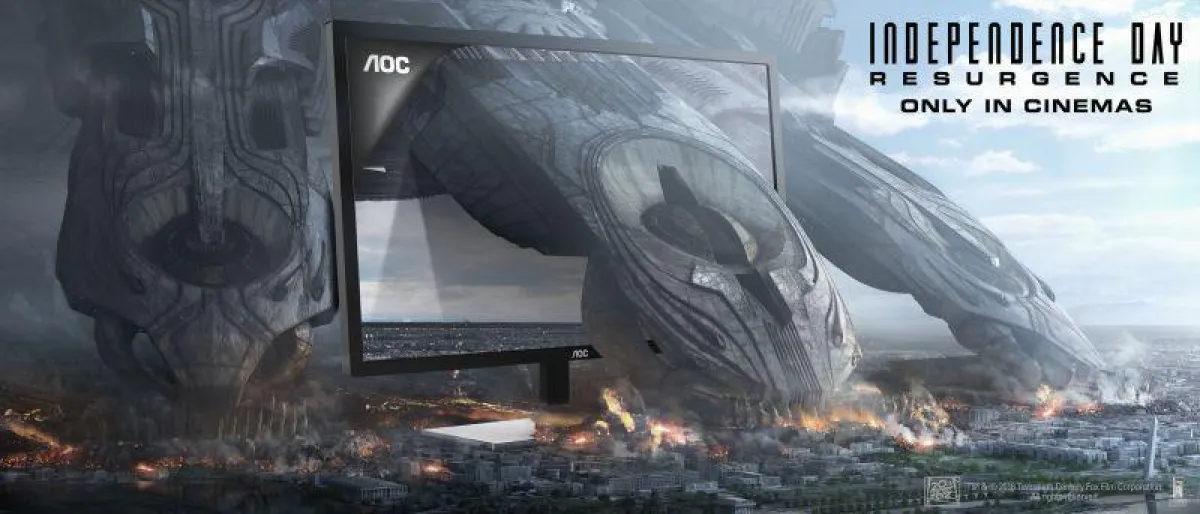 Independence Day ist zurück, mit modernen AOC Monitoren