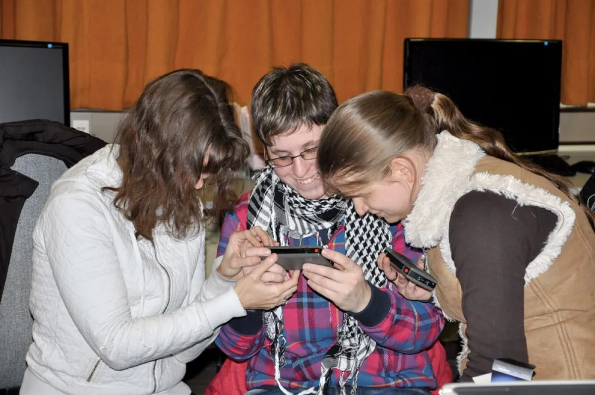 Die Diktiergeräte kommen bei den Auszubildenden sehr gut an.