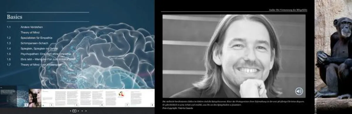 Das E-Book gibt einen Überblick über Mitgefühl und Empathie.