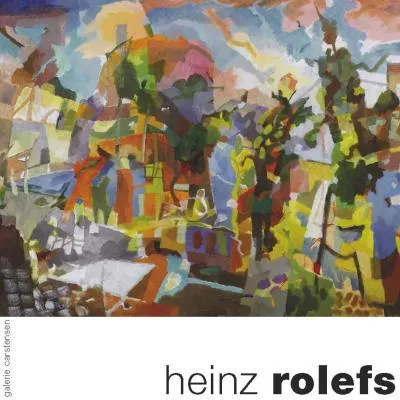 Bild: "Er bringt Farben zum swingen" - Neuer Katalog zum Werk von Heinz Rolefs erscheint in der galerie carstensen