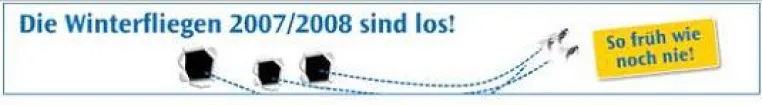 Bild: denkwerk und Condor nehmen Kurs auf den OnlineStar '07