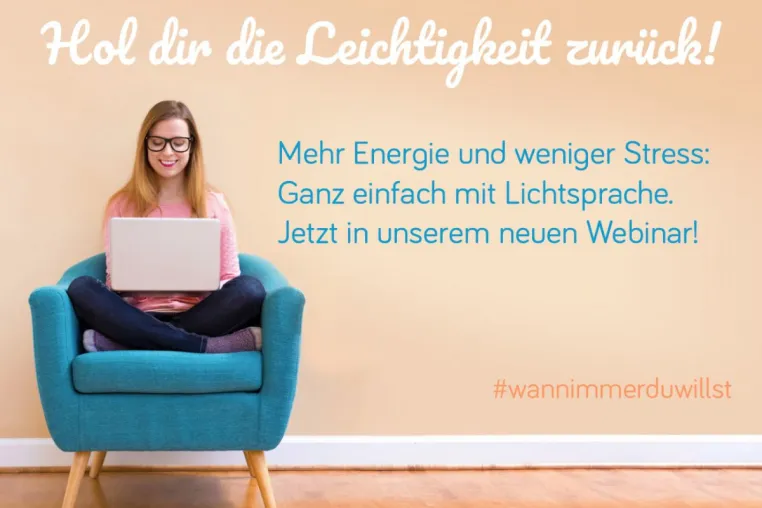 Bild: Hol dir deine Energie und Leichtigkeit zurück!