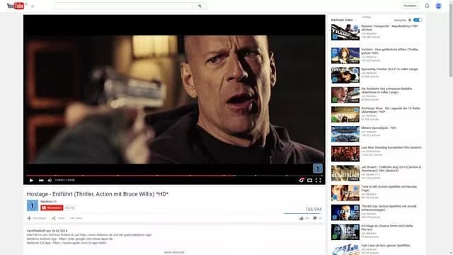 Bild: YouTube-Kanal von Netzkino wächst monatlich über 30 Prozent