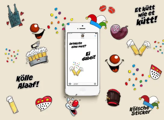 Bild: Erste Kölner Karneval Sticker App