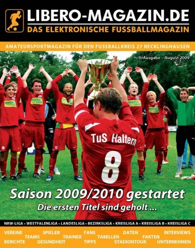 Das regionale LIBERO-MAGAZIN.DE startet mit "neuem" elektonischen Magazin für den Amateursport Bild: Das regionale LIBERO-MAGAZIN.DE startet mit "neuem" elektonischen Magazin für den Amateursport