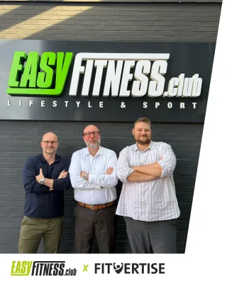 EASYFITNESS und Fitvertise schließen Rahmenvertrag zur Werbevermarktung Bild: EASYFITNESS und Fitvertise schließen Rahmenvertrag zur Werbevermarktung