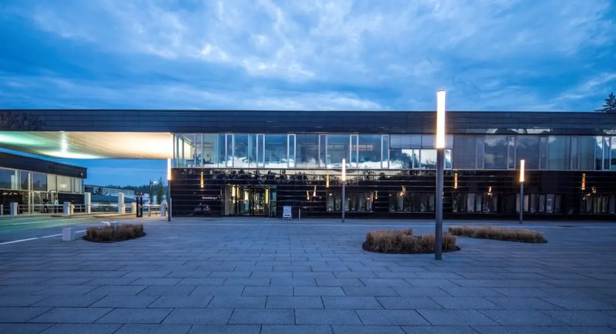 Das Eingangsgebäude des HZDR (HZDR/O. Killig)