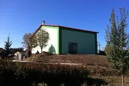 Bild: 3. Ungarische Biomasse-Nahwärme-Anlage in Gyömrö in Betrieb