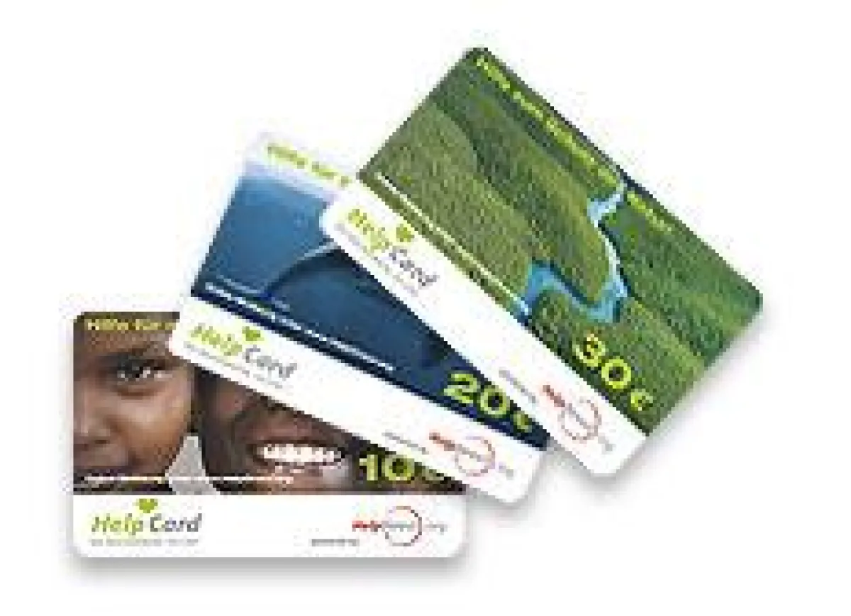 Neu im Sortiment: die HelpCard