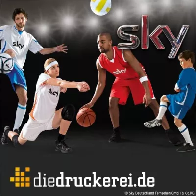 Bild: diedruckerei.de ist Partner der Sky-Initiative „Dein Trikot 2011“