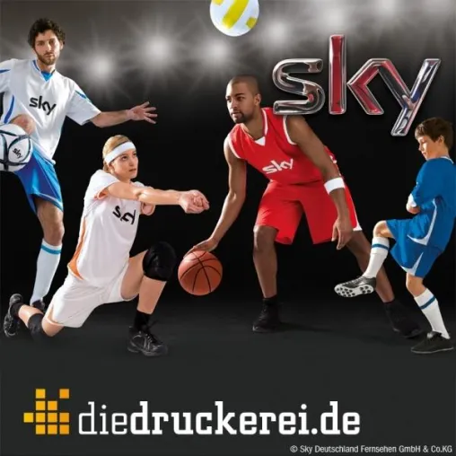 Bild: diedruckerei.de ist Partner der Sky-Initiative „Dein Trikot 2011“