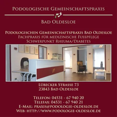 Bild: Gemeinschaftspraxis für Podologie & med. Fußpflege mit außergewöhnlicher Corporate Identity in Bad Oldesloe