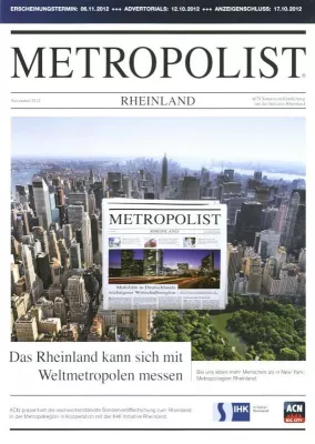 Bild: ACN: METROPOLIST erscheint künftig 4 x jährlich