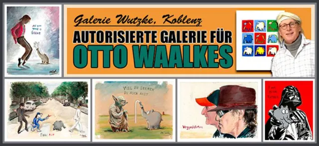 Bild: Neue Malereien von Otto Waalkes
