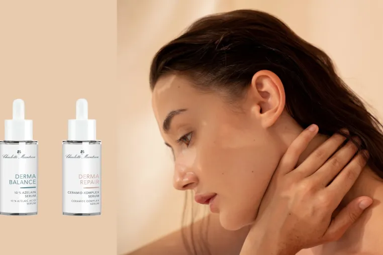 RUHE BEWAHREN - DERMA BALANCE & DERMA REPAIR WIRKSTOFF-SEREN von Charlotte Meentzen Bild: RUHE BEWAHREN - DERMA BALANCE & DERMA REPAIR WIRKSTOFF-SEREN von Charlotte Meentzen