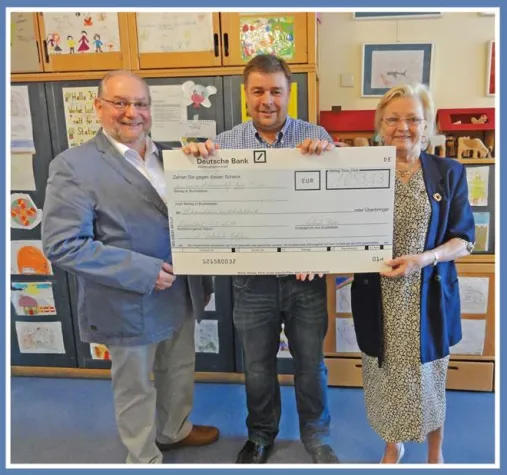 Bild: Spende der Abschlussklassen