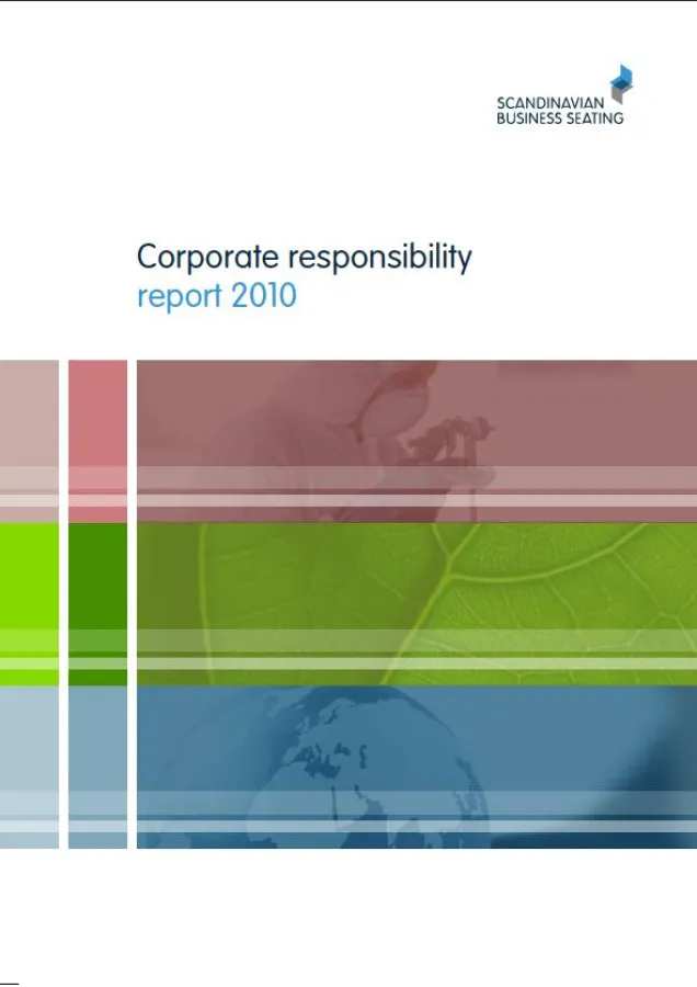 CR Report der Scandinavian Business Seating 2011 zum Download unter http://www.sbseating.com/web/corporate-responsibility