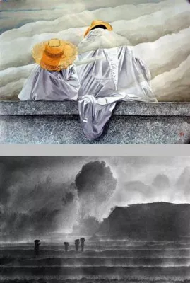 Bild: Staatspräsident eröffnet die Ausstellung „KUNST aus MADAGASKAR"